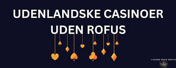 Oplev Spændingen ved Casino Uden ROFUS 1130038552 Oplev Spændingen ved Casino Uden ROFUS 1130038552